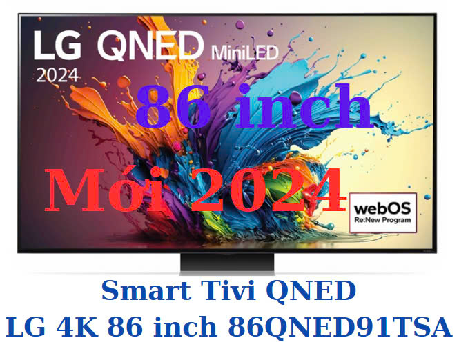 Smart Tivi QNED LG 4K 86 inch 86QNED91TSA