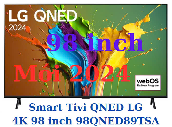Smart Tivi QNED LG 4K 98 inch 98QNED89TSA