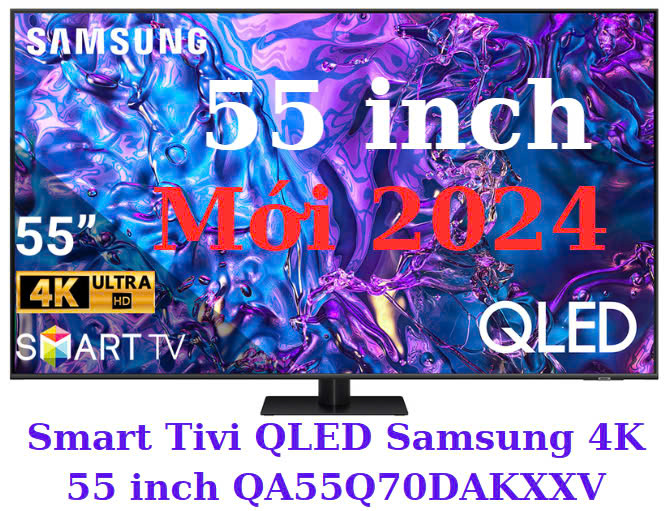 Smart Tivi QLED Samsung 4K 55 inch QA55Q70DAKXXV