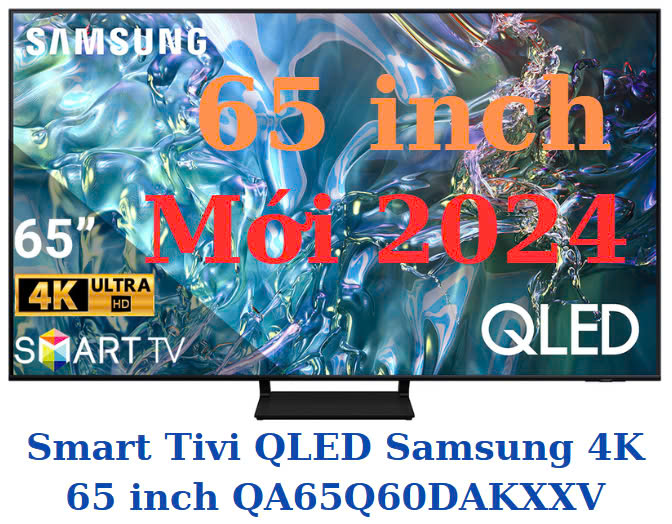 Smart Tivi QLED Samsung 4K 65 inch QA65Q60DAKXXV