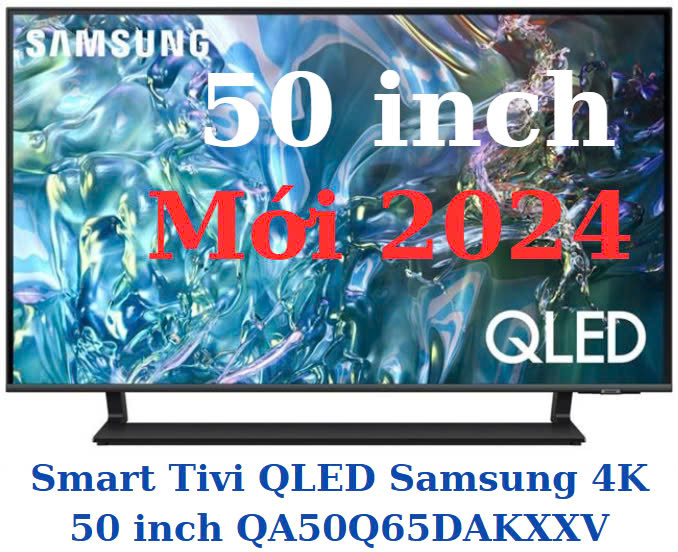 Smart Tivi QLED Samsung 4K 50 inch QA50Q65DKXXV