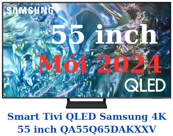 Smart Tivi QLED Samsung 4K 55 inch QA55Q65DAKXXV