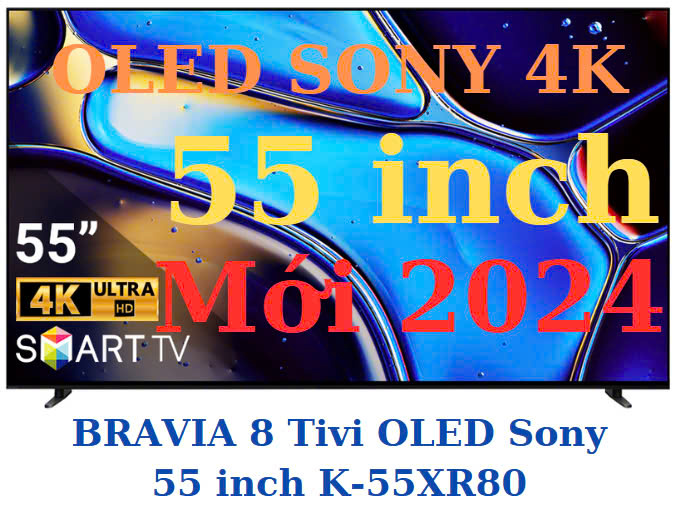 Google Tivi OLED Sony 4K 55 inch K-55XR80