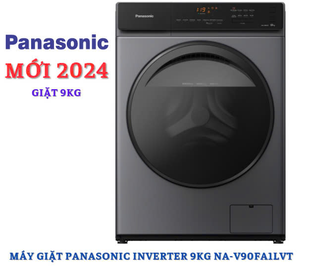 Máy giặt Panasonic inverter 9kg cửa trước NA-V90FA1LVT