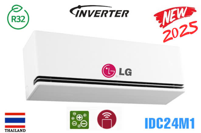 Điều hòa LG 1 chiều 24000BTU ion IDC24M1