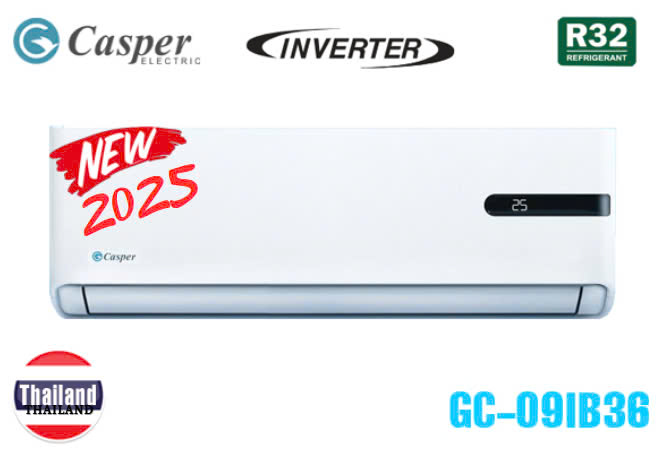 Điều hòa Casper 9000 BTU 1 chiều inverter GC-09IB36