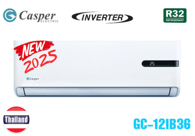 Điều hòa Casper 12000 BTU 1 chiều inverter GC-12IB36