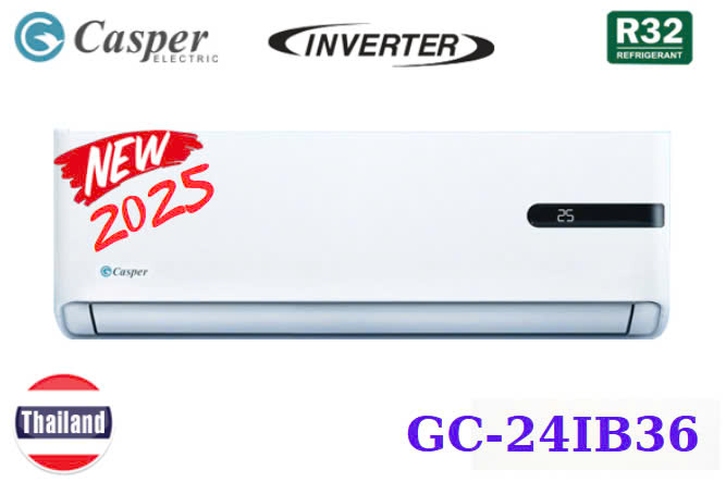 Điều hòa Casper 24000 BTU 1 chiều inverter GC-24IB36