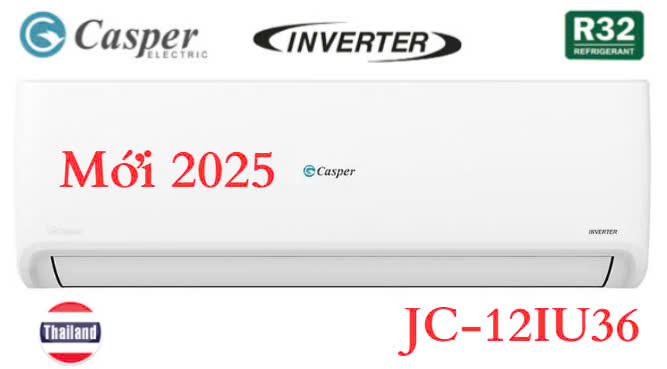 Điều hòa Casper inverter 12000 BTU 1 chiều JC-12IU36
