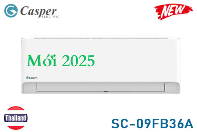 Điều hòa 9000BTU Casper 1 chiều SC-09FB36A
