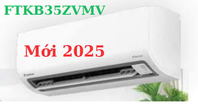 Điều hòa Daikin inverter 12000Btu FTKB35ZVMV model mới 2025