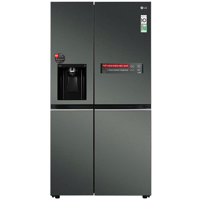 Tủ lạnh LG Inverter 635 lít Side by side GR-D257MC