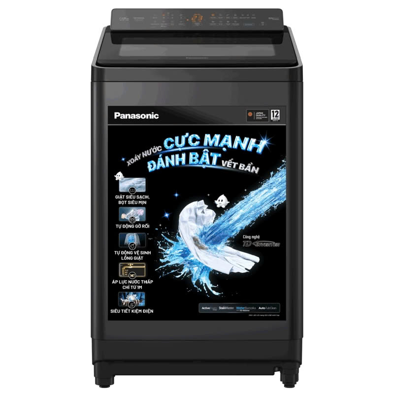 Máy giặt cửa trên Panasonic Inverter 10.5 Kg NA-FD105X3BV