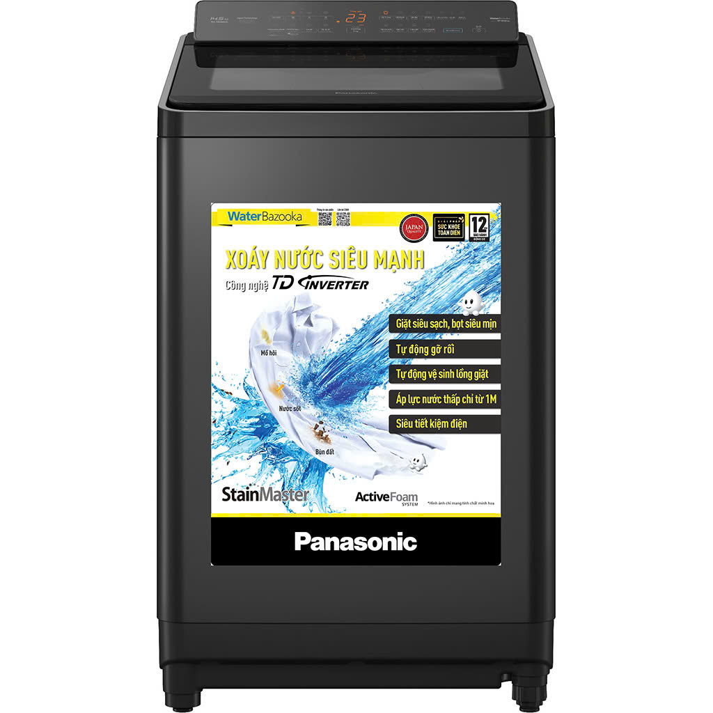Máy giặt cửa trên Panasonic Inverter 13.5 kg NA-FD135X3BV