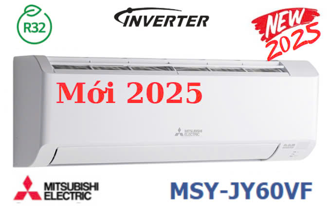 Điều hòa Mitsubishi Electric inverter 24.000Btu 1 chiều MSY-JY60VF