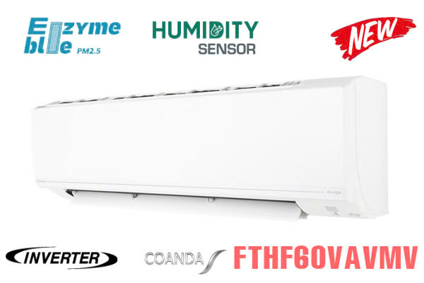 Điều hòa Daikin 2 chiều 21000BTU inverter gas R32 FTHF60VAVMV