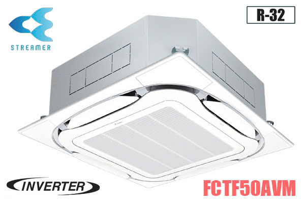 Điều hòa âm trần 18000BTU 2 chiều 1 pha Daikin inverter FCTF50AVM/RZA50DV2V