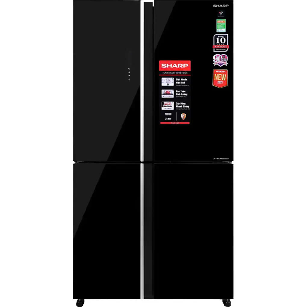 Tủ lạnh Sharp Inverter 525 lít 4 cánh SJ-FXP600VG-BK