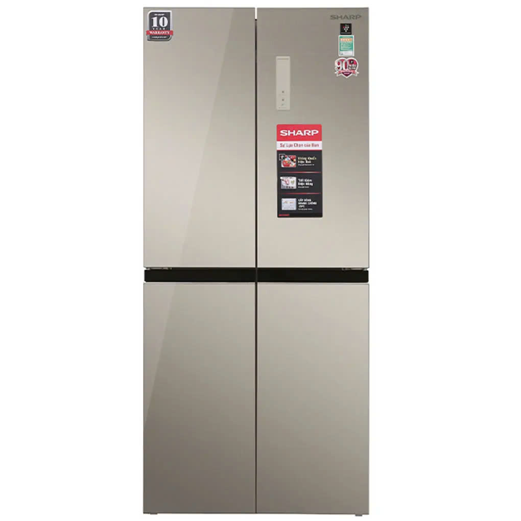 Tủ Lạnh Sharp Inverter 401 Lít 4 cánh SJ-FXP480VG-CH
