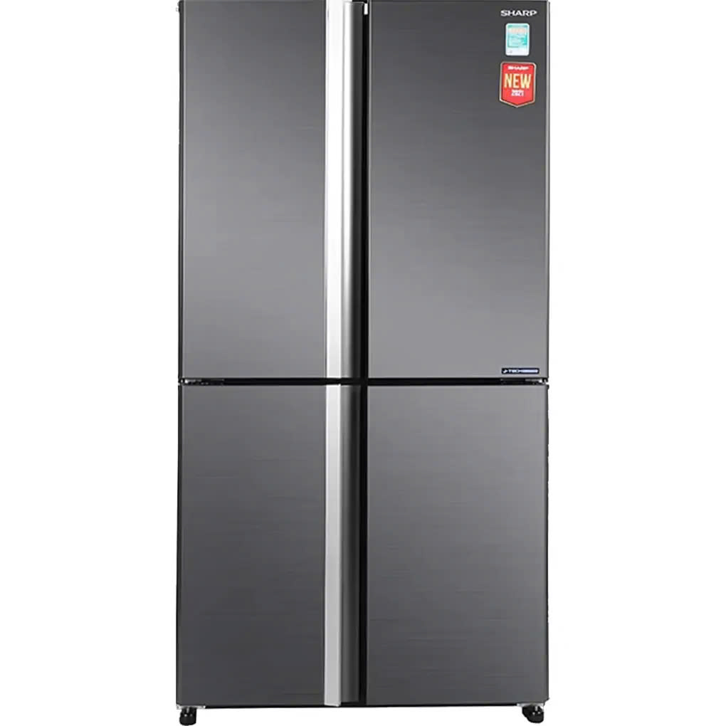 Tủ Lạnh Sharp Inverter 572 Lít 4 cánh SJ-FX640V-SL