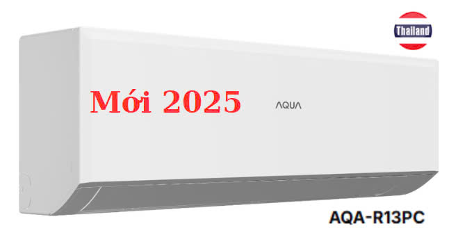 Điều hòa Aqua 1 chiều 12000Btu AQA-R13PC mới 2025