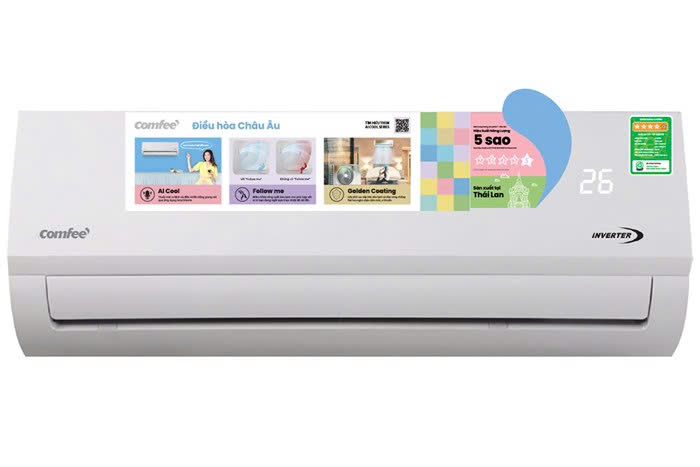 Điều hòa Comfee Inverter 3 HP CFS-28VAFF-V