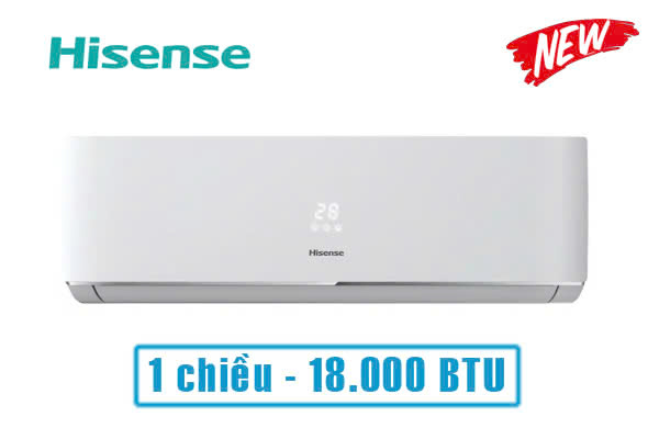 Điều hòa Hisense 18000BTU 1 chiều AS-18CR4RXADB00