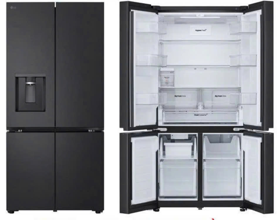 Tủ lạnh LG Inverter 4 cánh 571 lít LFD58BLMA