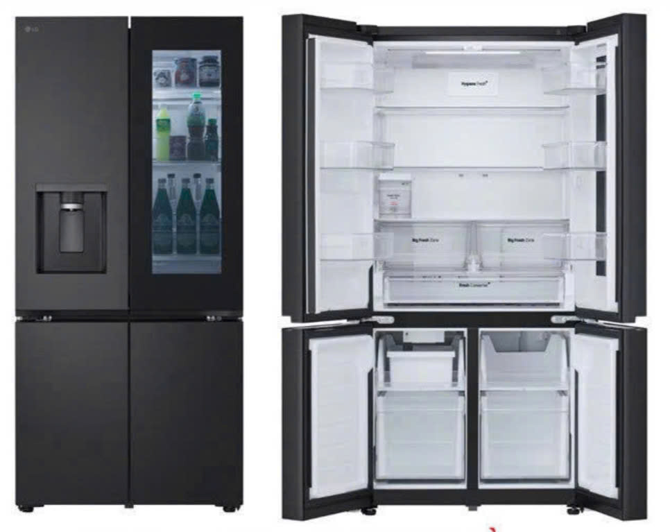 Tủ lạnh LG Inverter 4 cánh 576 lít LFD58BLMAI