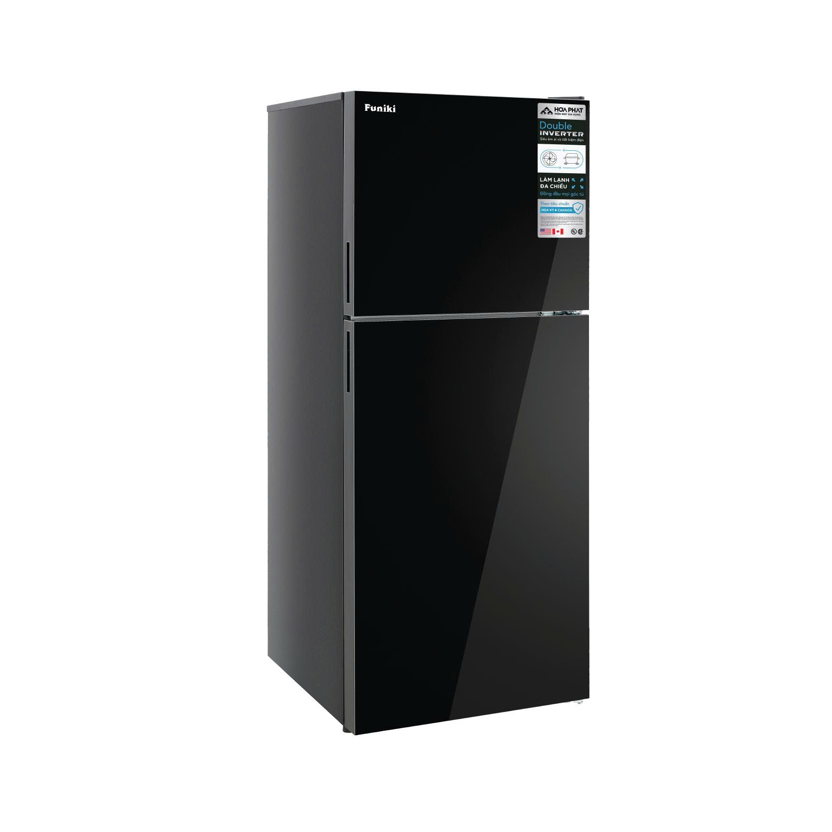 Tủ lạnh cánh kính Funiki Inverter HR T8286GB 286 lít