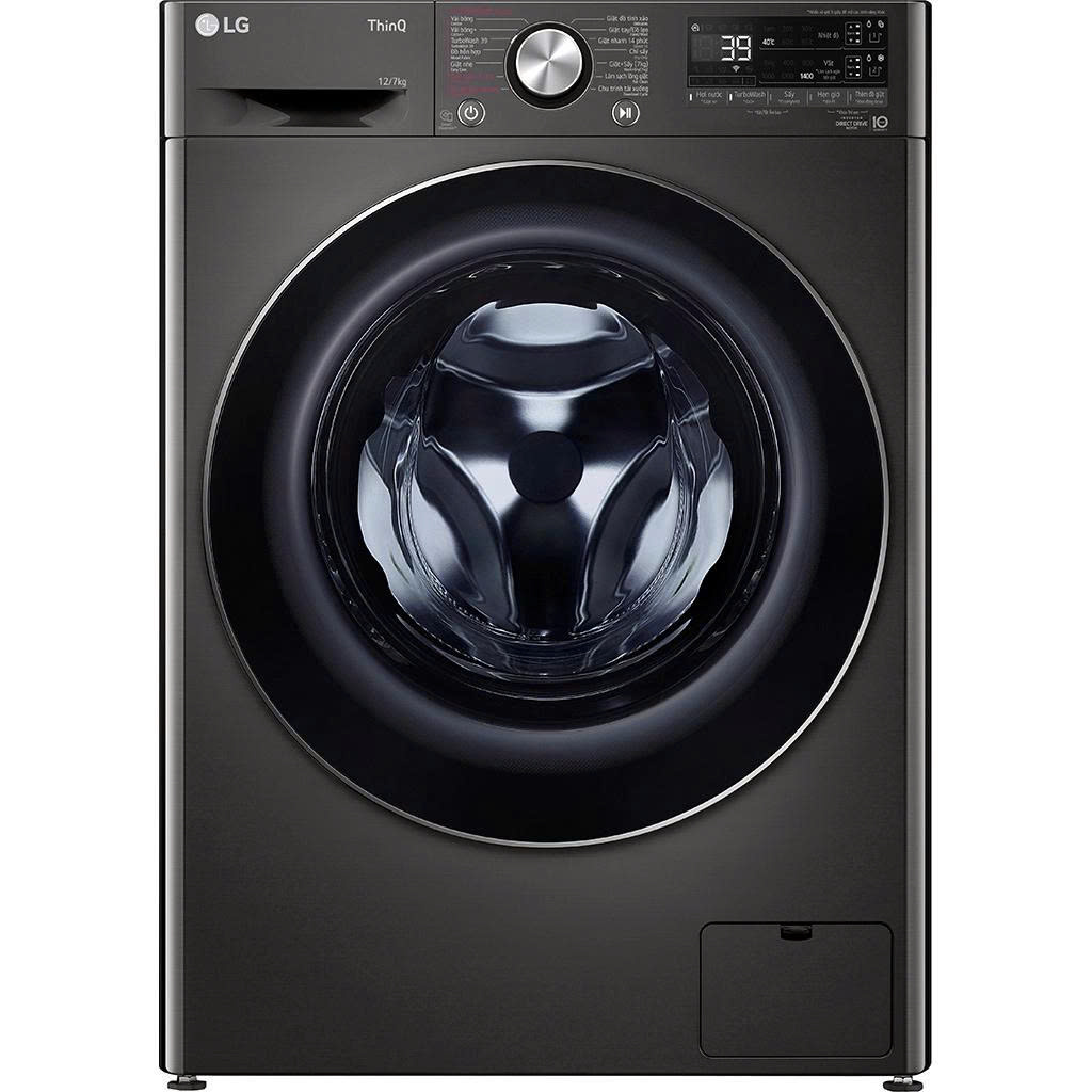 Máy giặt sấy cửa ngang LG FV1412H3BA giặt 12kg và sấy 7kg