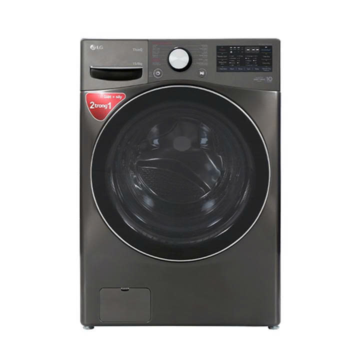 Máy giặt sấy cửa ngang LG F2515RTGB giặt 15kg sấy 8kg