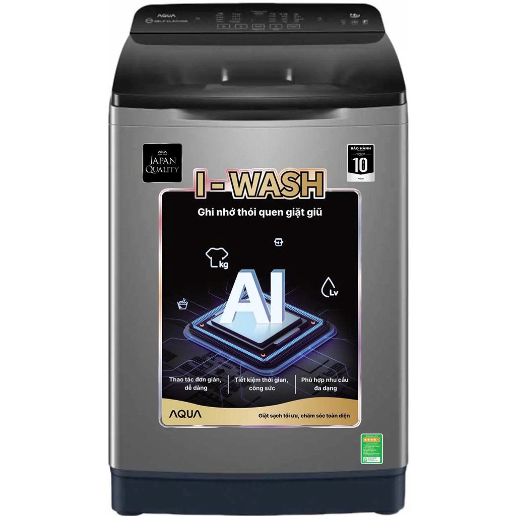 Máy giặt Aqua cửa trên 14 kg AQW-FR140UHT.SS