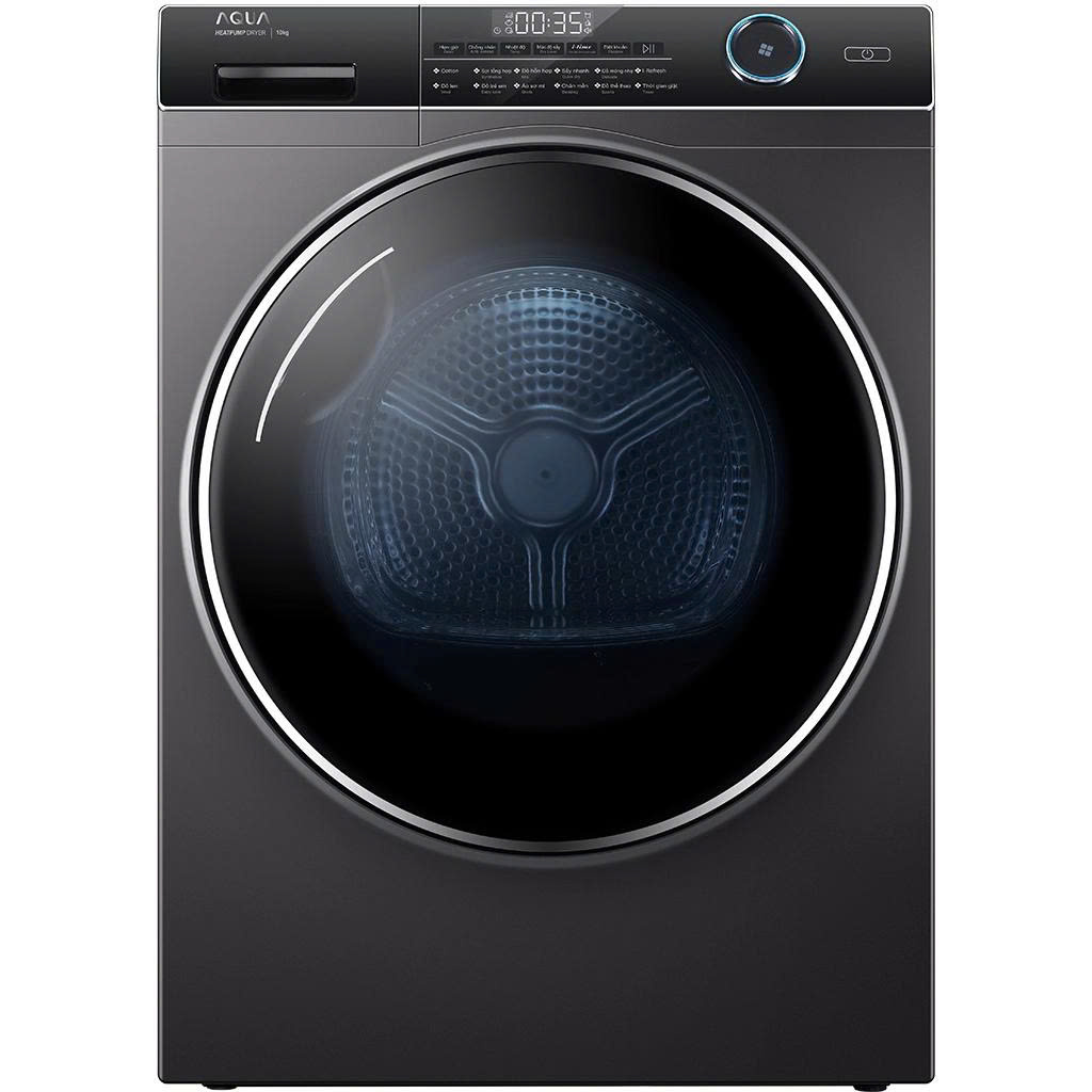 Máy sấy quần áo bơm nhiệt Aqua 10 kg AQH-H1000J.PS