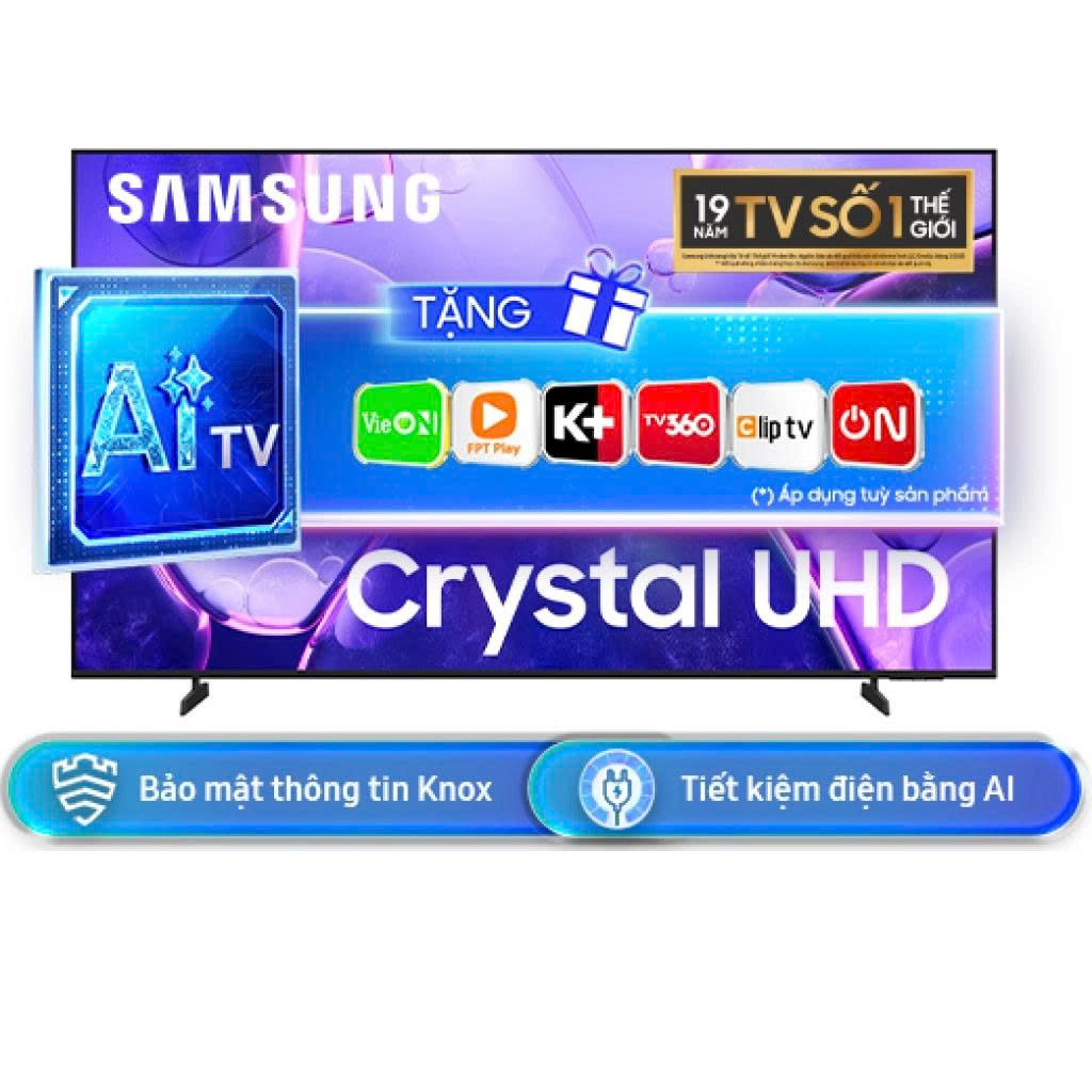 Smart Tivi Samsung 4K 43 inch UA43U8500FKXXV Mới 2025