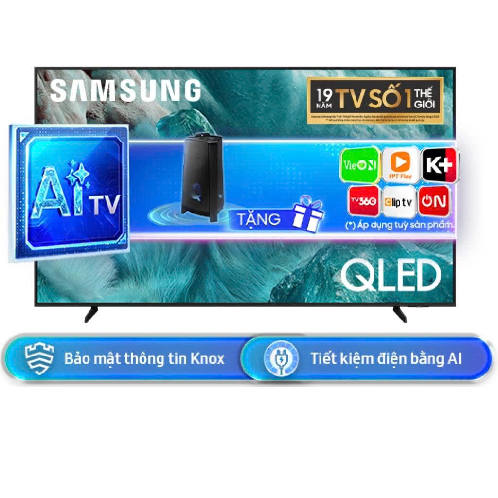 Smart Tivi QLED Samsung 4K 43 inch QA43Q7FAAKXXV Mới 2025