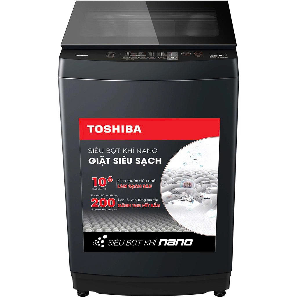 Máy giặt cửa trên Toshiba Inverter 12 kg AW-DUK1300KV(MK)