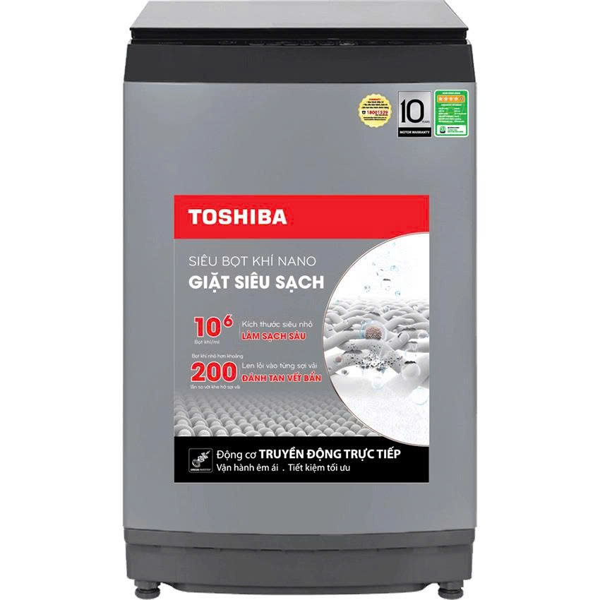Máy giặt cửa trên Toshiba Inverter 15 kg AW-DUM1600LV(SG)